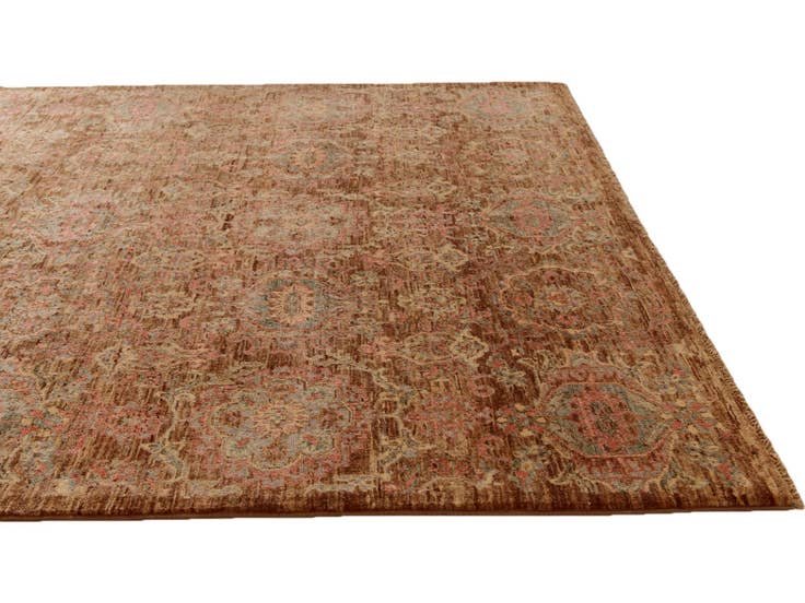 Detail image of 5' x 6' 7 Hand Knotted Ariana Ziegler Rug