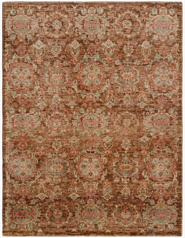 5' x 6' 7 Hand Knotted Ariana Ziegler Rug