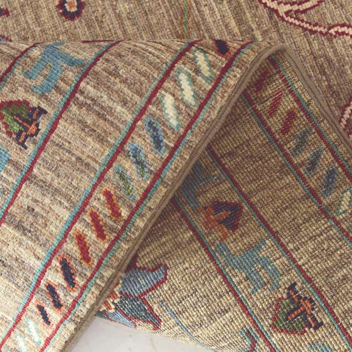 2' 9 x 4' 2 Hand Knotted Ariana Ziegler Rug