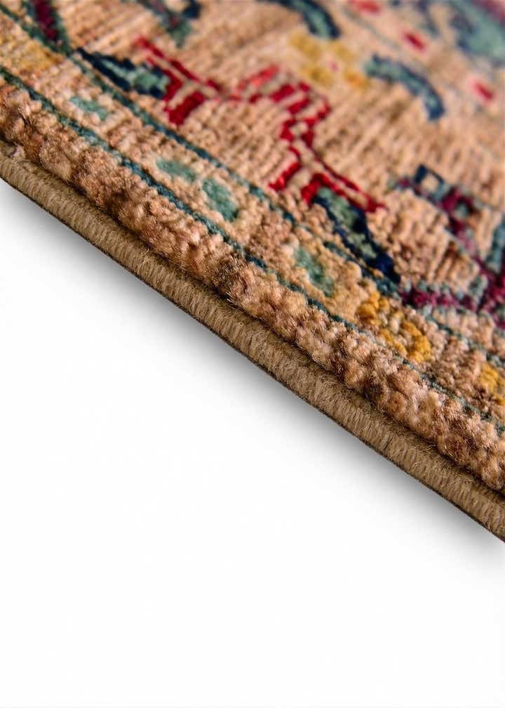 3' 5 x 5' Hand Knotted Ariana Ziegler Rug