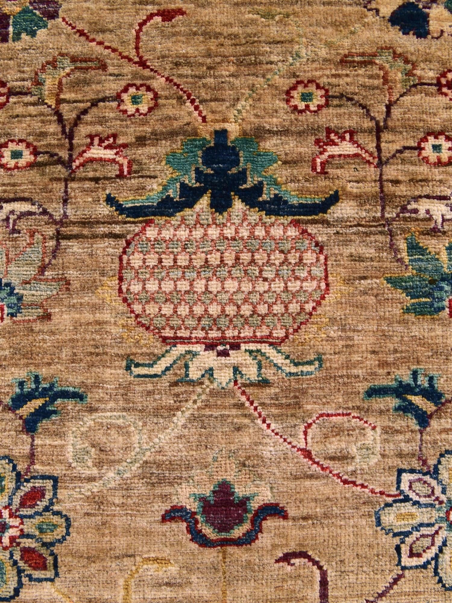 3' 5 x 5' Hand Knotted Ariana Ziegler Rug