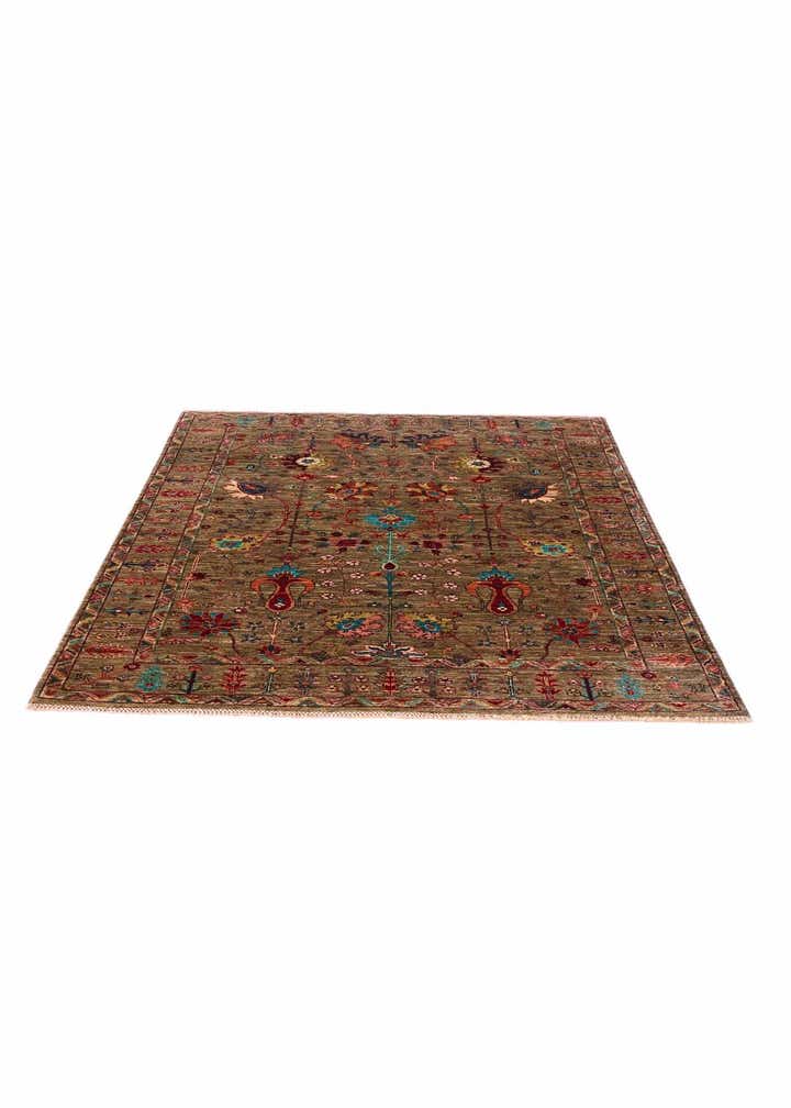 5' 1 x 6' 5 Hand Knotted Ariana Ziegler Rug