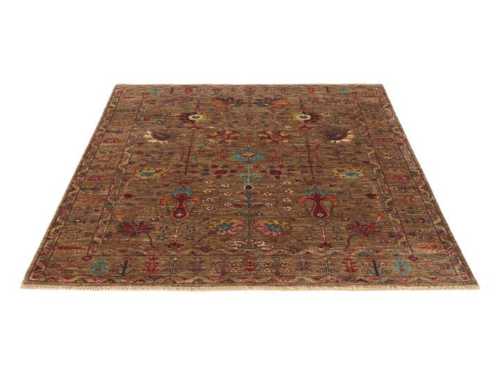 5' 1 x 6' 5 Hand Knotted Ariana Ziegler Rug