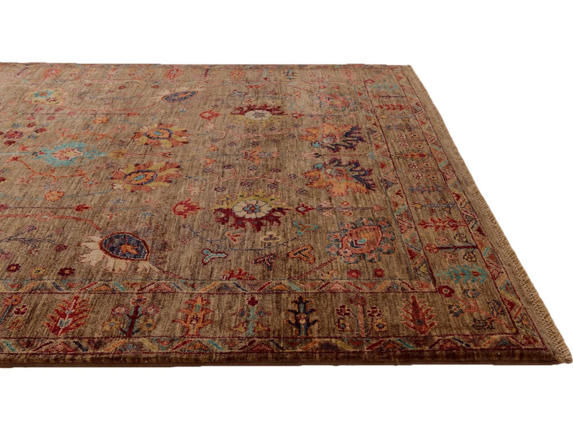 5' 1 x 6' 5 Hand Knotted Ariana Ziegler Rug