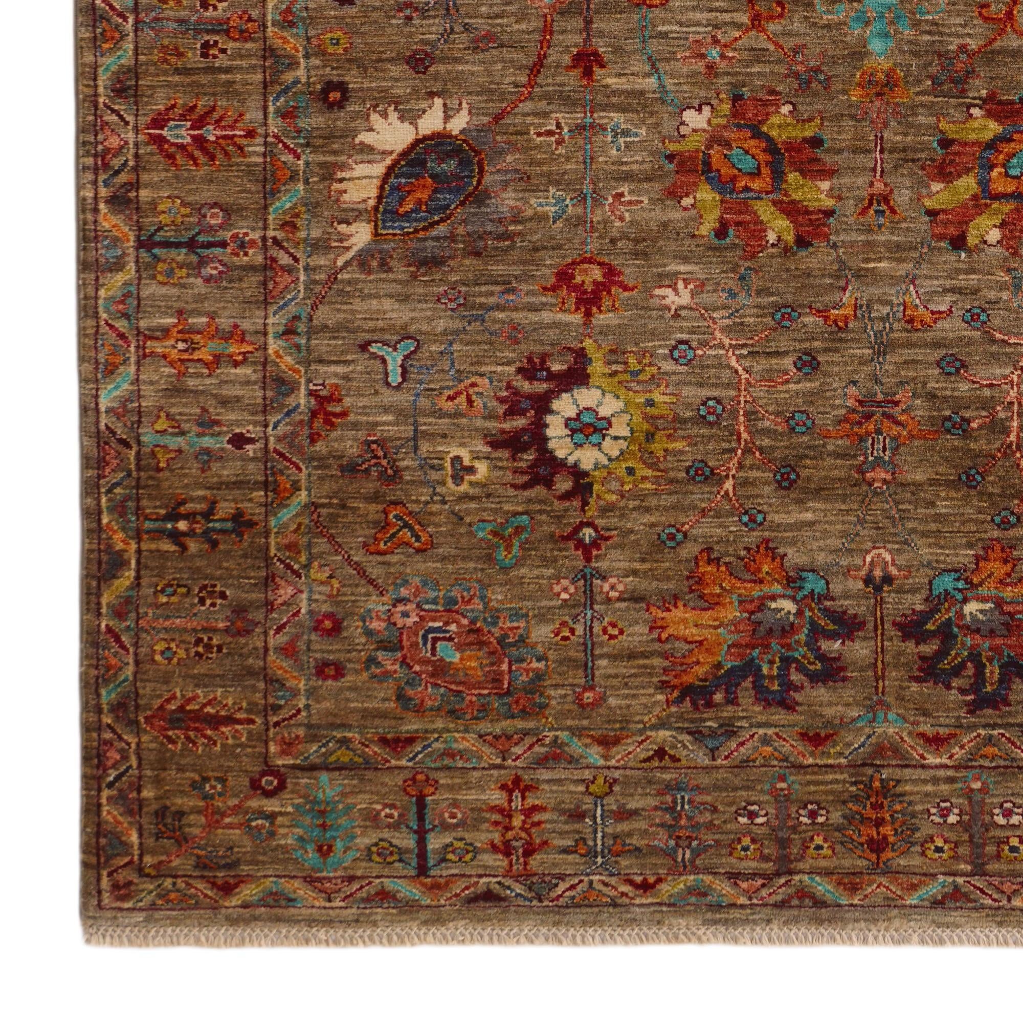 5' 1 x 6' 5 Hand Knotted Ariana Ziegler Rug