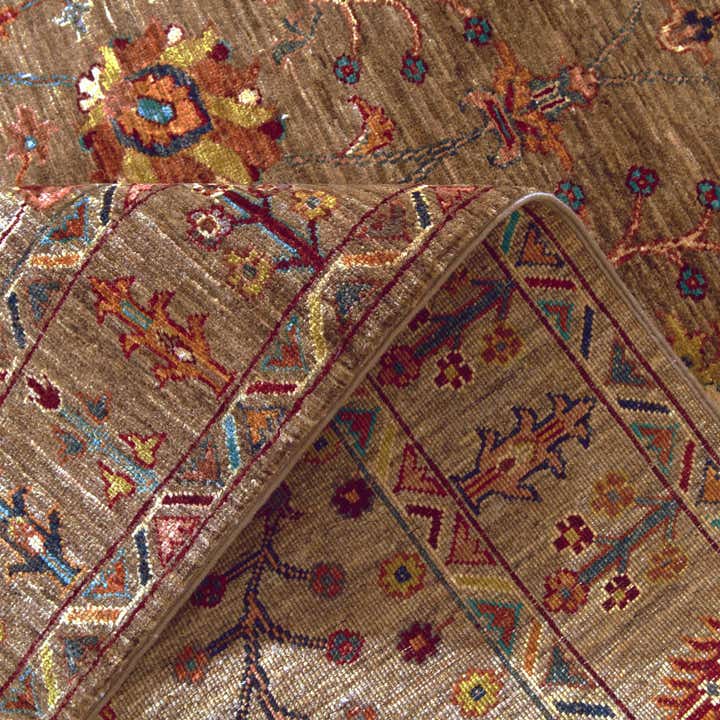 5' 1 x 6' 5 Hand Knotted Ariana Ziegler Rug
