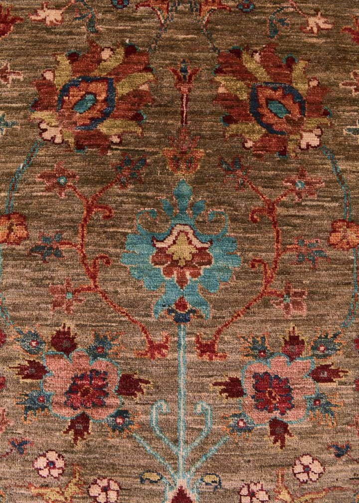 5' 1 x 6' 5 Hand Knotted Ariana Ziegler Rug