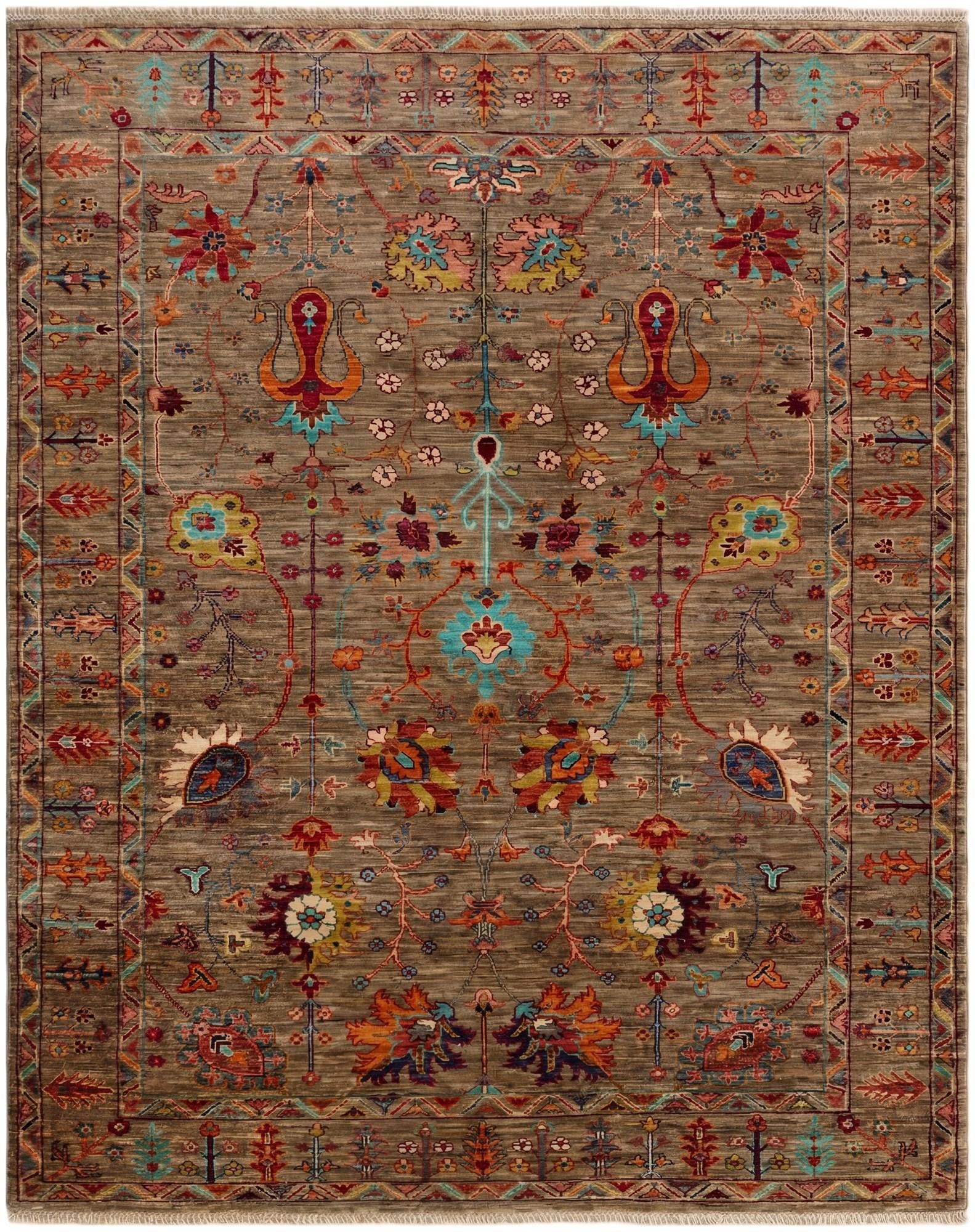 5' 1 x 6' 5 Hand Knotted Ariana Ziegler Rug