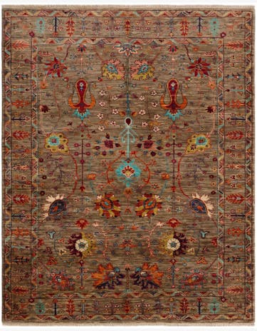 5' 1 x 6' 5 Hand Knotted Ariana Ziegler Rug
