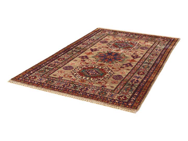 3' 3 x 5' 1 Hand Knotted Kazak Rug