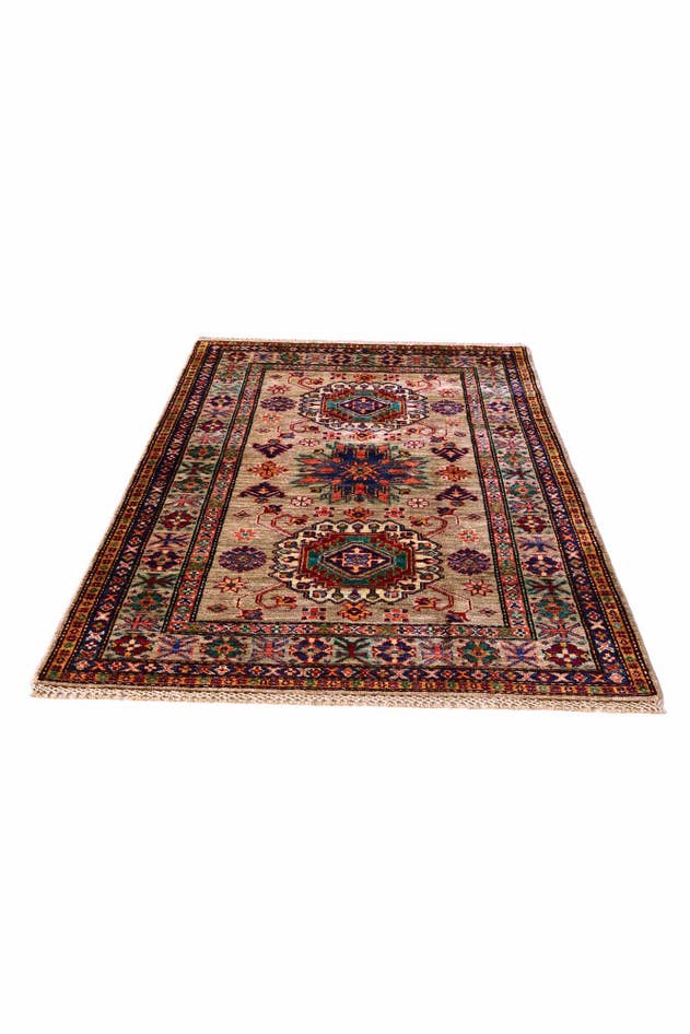 Detail image of 3' 3 x 5' 1 Hand Knotted Kazak Rug