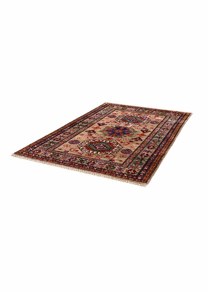 3' 3 x 5' 1 Hand Knotted Kazak Rug