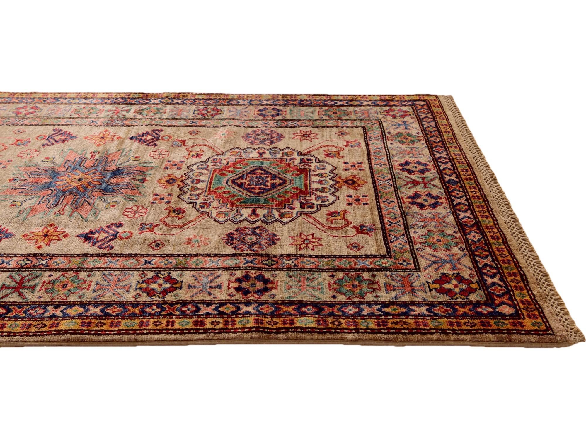 3' 3 x 5' 1 Hand Knotted Kazak Rug