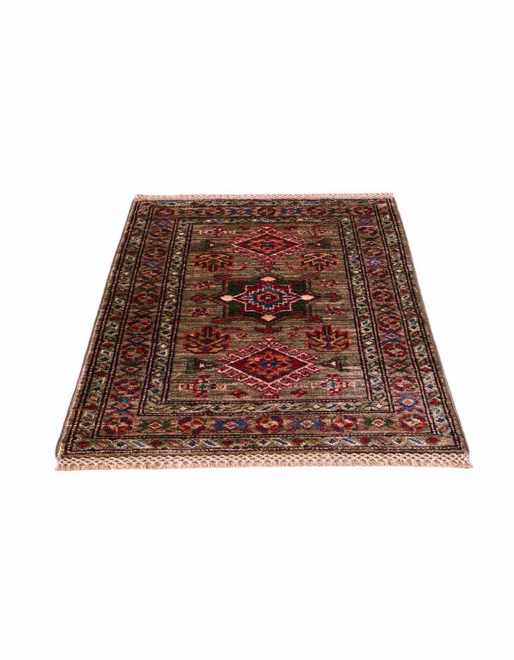 Detail image of 2' x 2' 11 Hand Knotted Kazak Rug