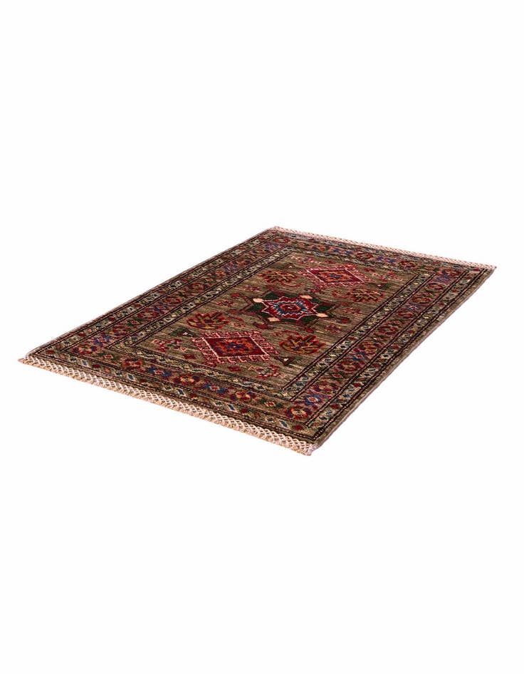 Detail image of 2' x 2' 11 Hand Knotted Kazak Rug
