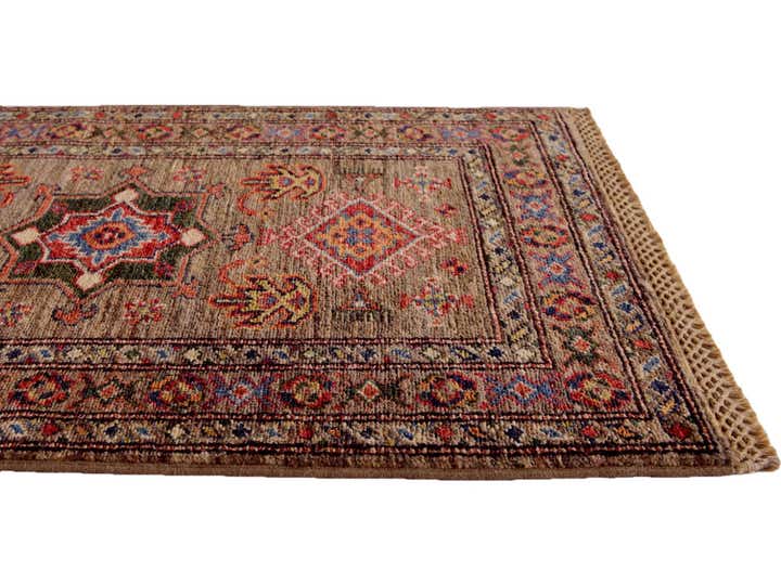 2' x 2' 11 Hand Knotted Kazak Rug
