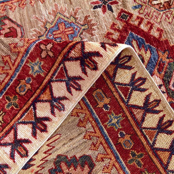 3' 3 x 5' 2 Hand Knotted Kazak Rug