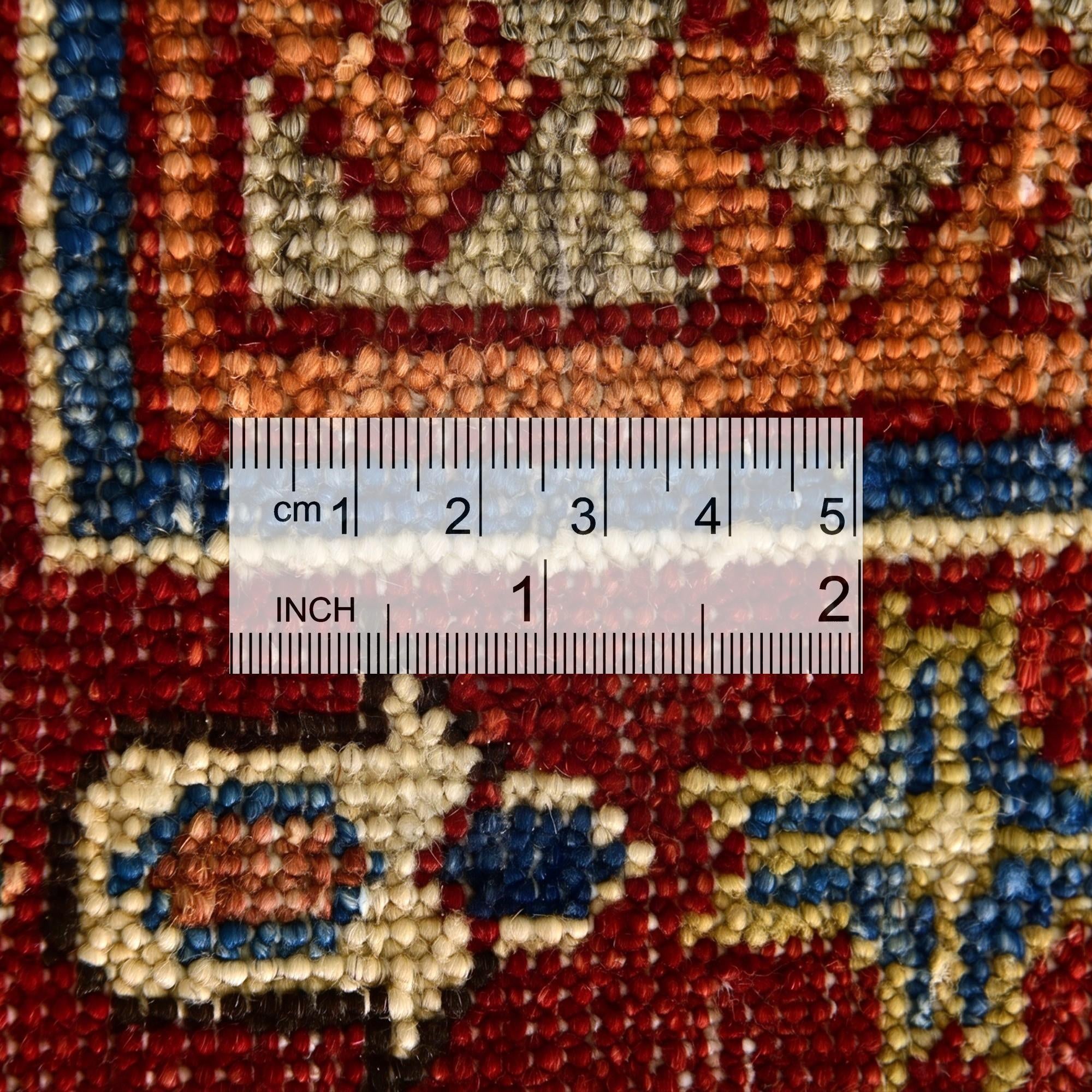 3' 3 x 5' 2 Hand Knotted Kazak Rug