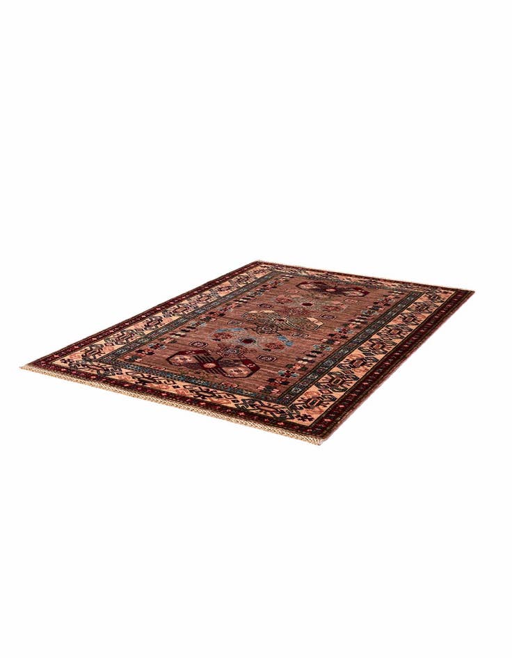 Detail image of 3' 6 x 5' Hand Knotted Kazak Rug