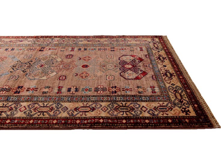 Detail image of 3' 6 x 5' Hand Knotted Kazak Rug