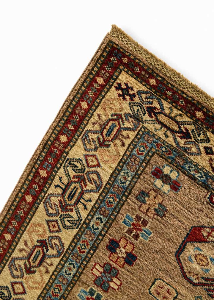 3' 6 x 5' Hand Knotted Kazak Rug