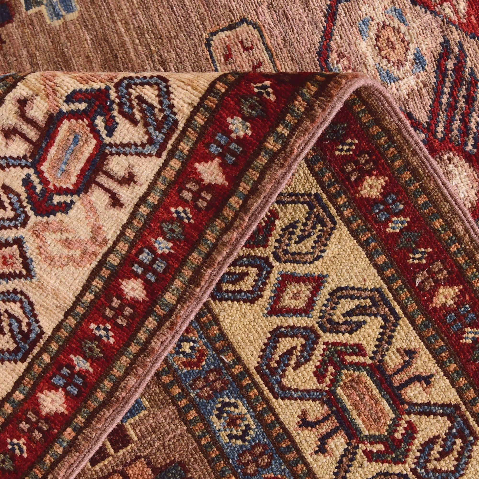 3' 6 x 5' Hand Knotted Kazak Rug