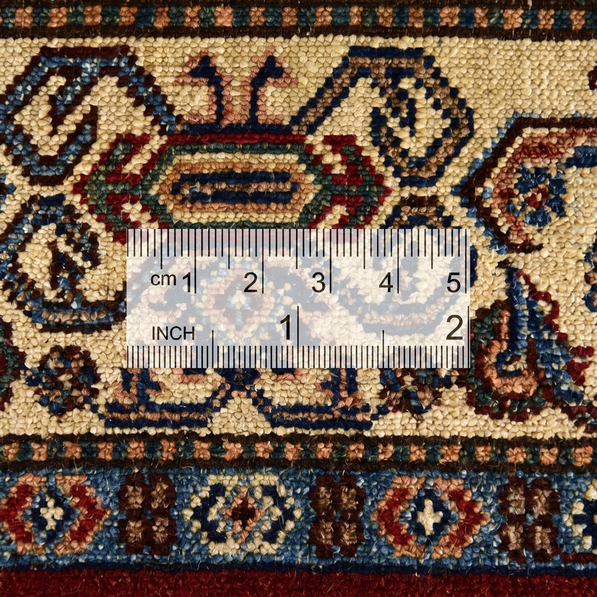 3' 6 x 5' Hand Knotted Kazak Rug