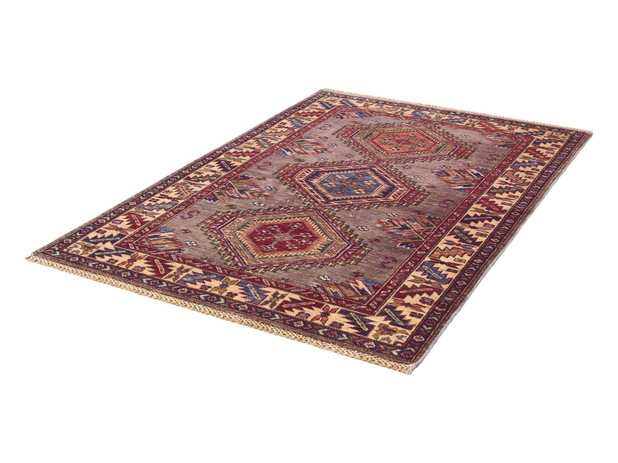 3' 6 x 5' 3 Hand Knotted Kazak Rug