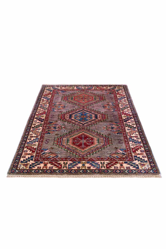3' 6 x 5' 3 Hand Knotted Kazak Rug
