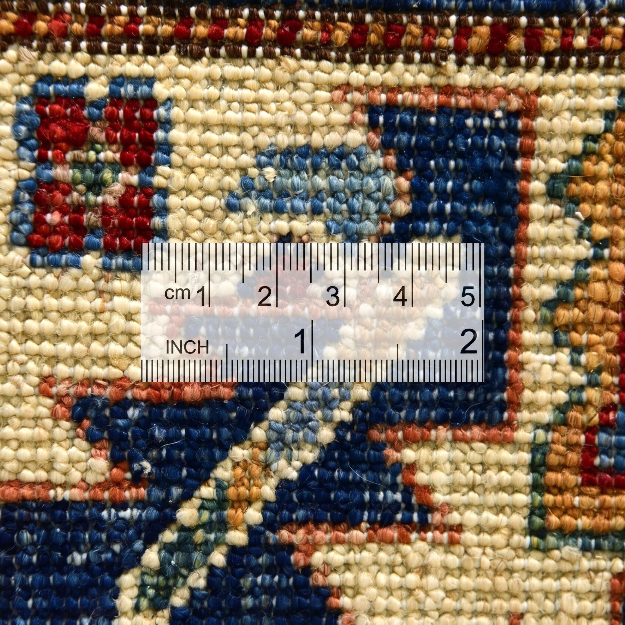 3' 6 x 5' 3 Hand Knotted Kazak Rug