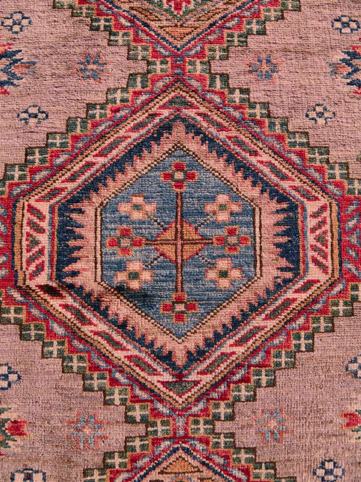3' 6 x 5' 3 Hand Knotted Kazak Rug