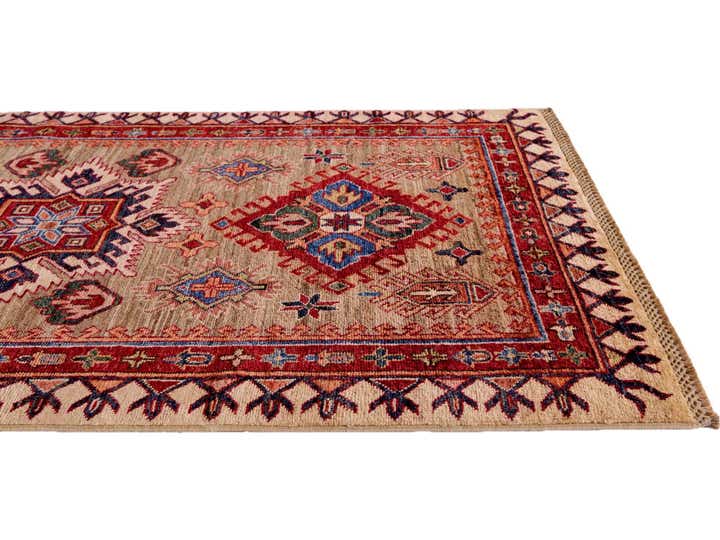 3' 3 x 5' 3 Hand Knotted Kazak Rug