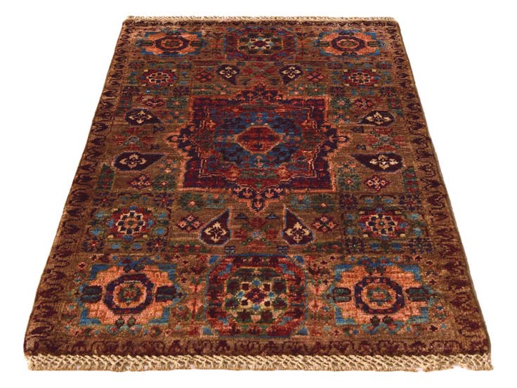 Detail image of 2' x 3' 4 Hand Knotted Mamluk Ziegler Rug