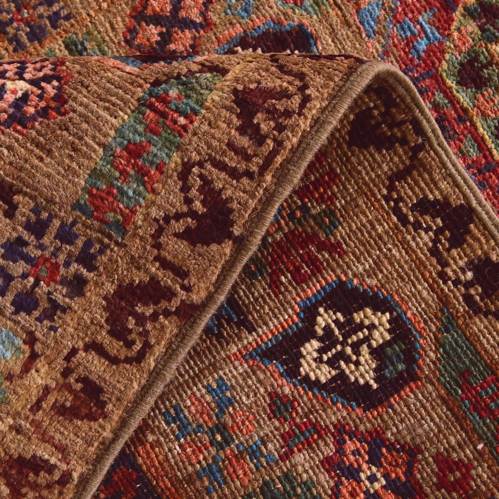 2' x 3' 4 Hand Knotted Mamluk Ziegler Rug
