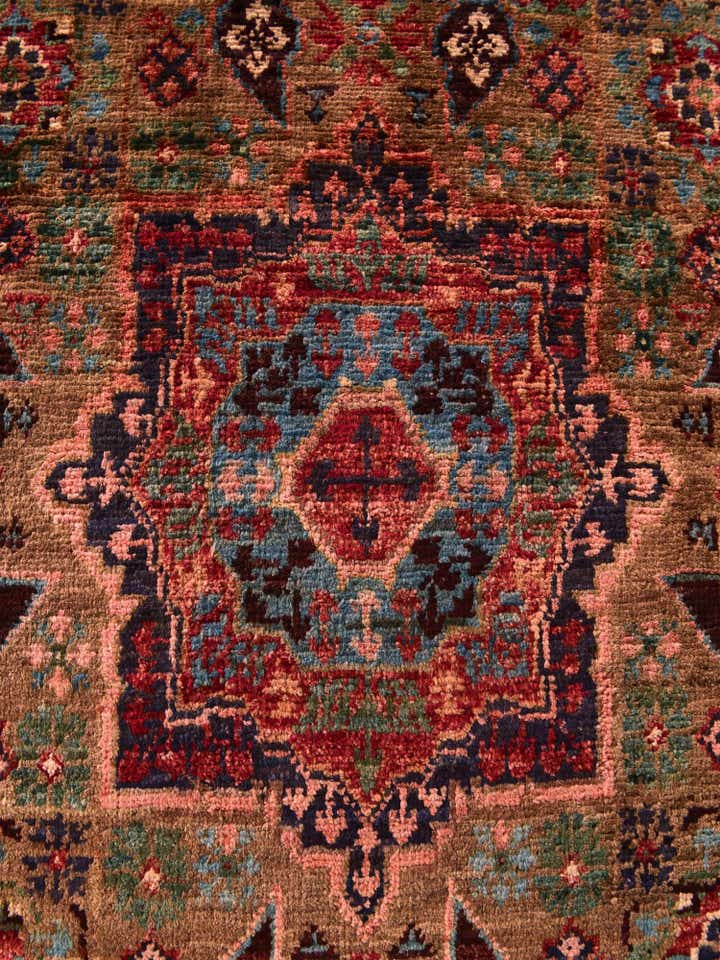 2' x 3' 4 Hand Knotted Mamluk Ziegler Rug