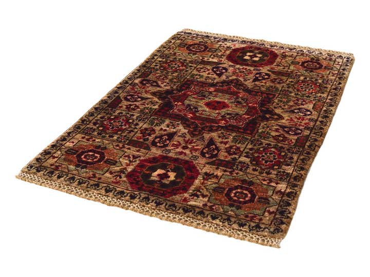 2' 2 x 3' 2 Hand Knotted Mamluk Ziegler Rug
