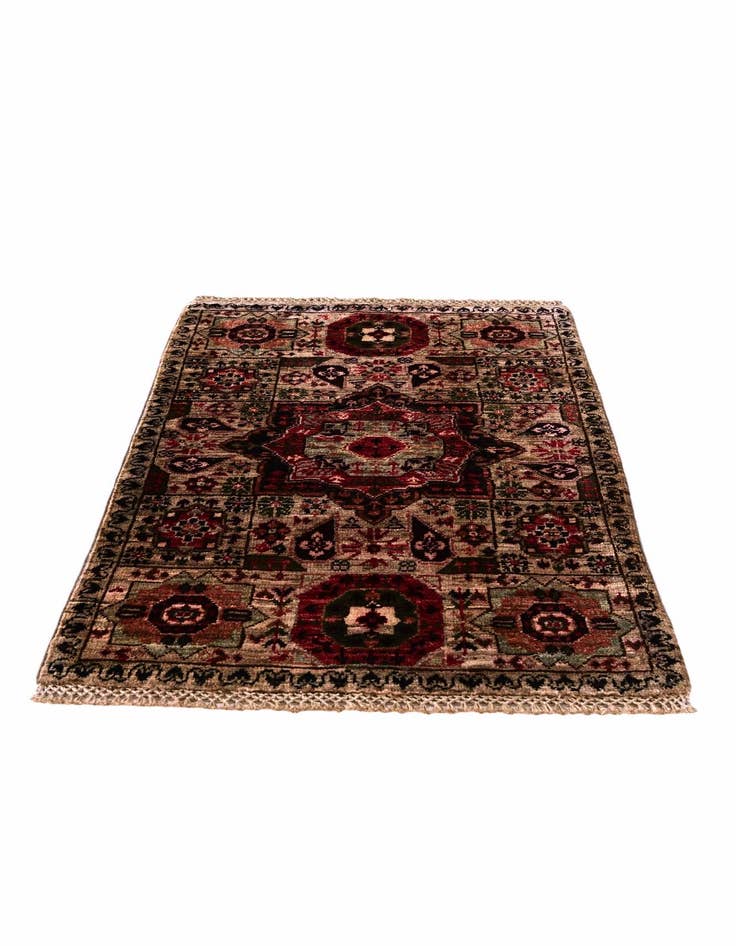 Detail image of 2' 2 x 3' 2 Hand Knotted Mamluk Ziegler Rug