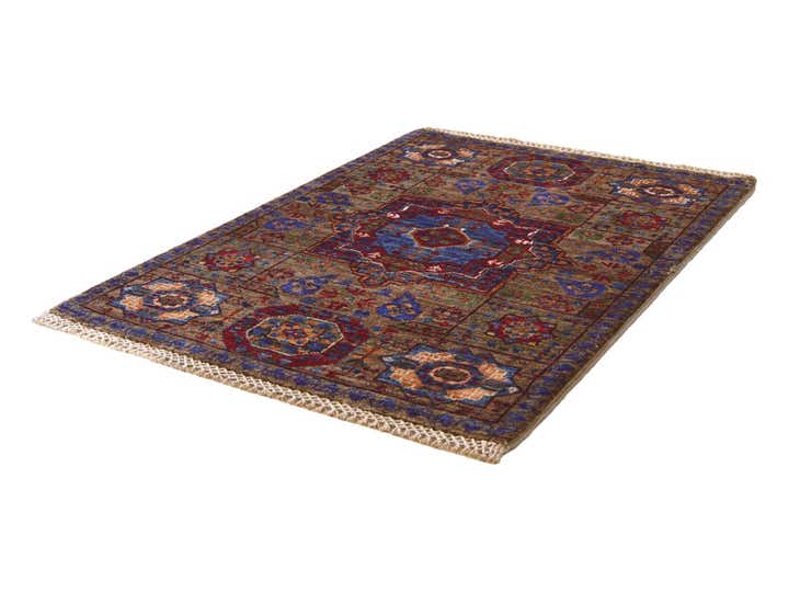 2' x 2' 11 Hand Knotted Mamluk Ziegler Rug