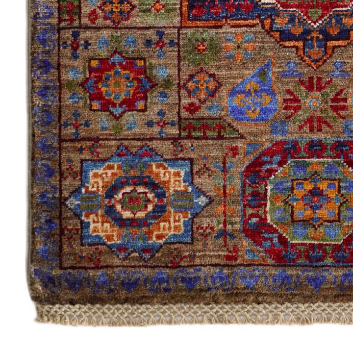 2' x 2' 11 Hand Knotted Mamluk Ziegler Rug