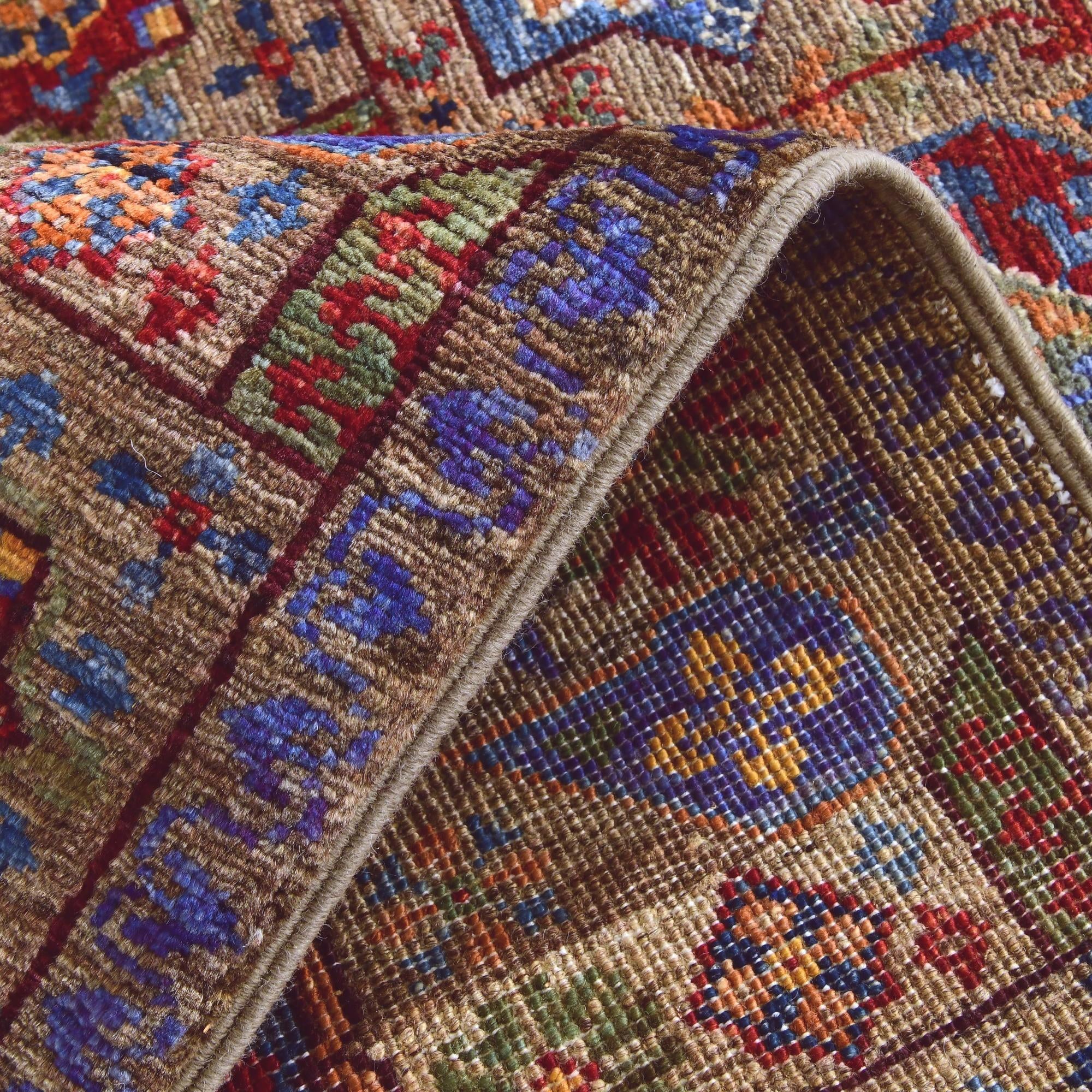 2' x 2' 11 Hand Knotted Mamluk Ziegler Rug