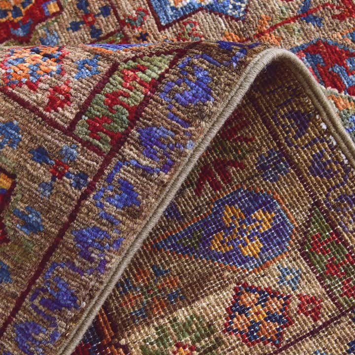 2' x 2' 11 Hand Knotted Mamluk Ziegler Rug