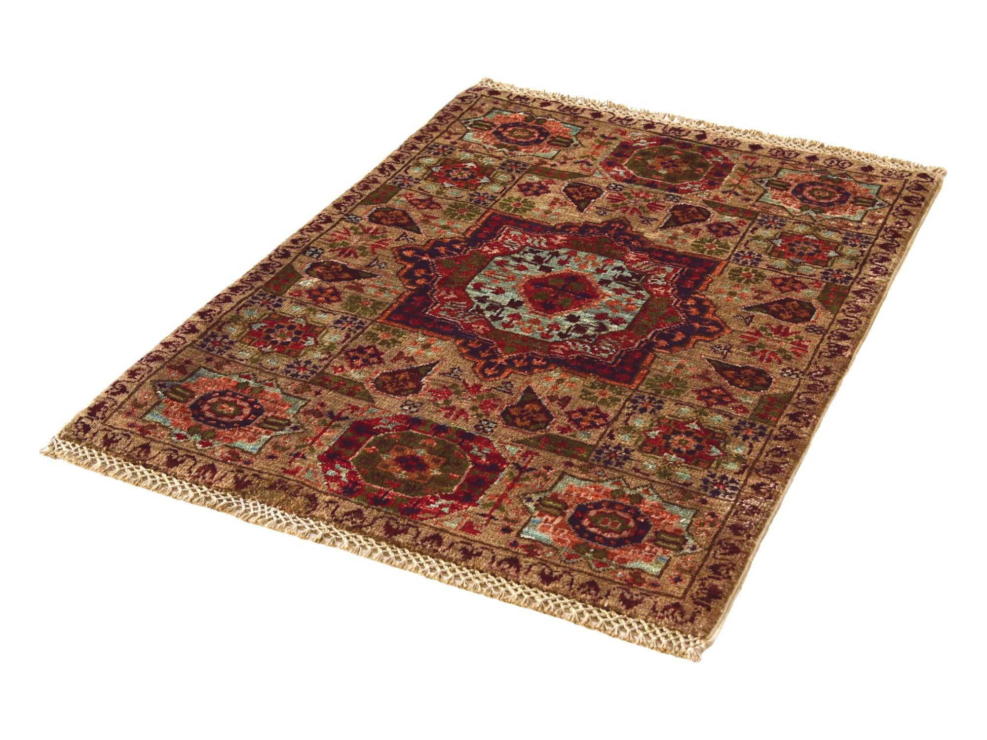 2' 1 x 2' 11 Hand Knotted Mamluk Ziegler Rug
