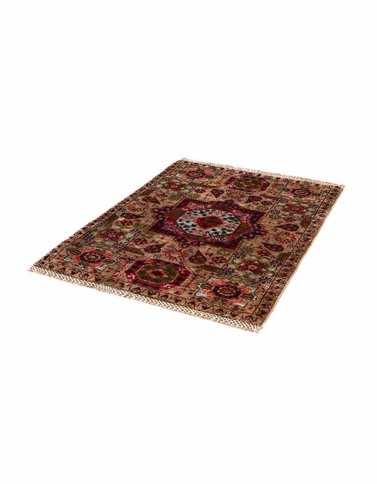 Detail image of 2' 1 x 2' 11 Hand Knotted Mamluk Ziegler Rug