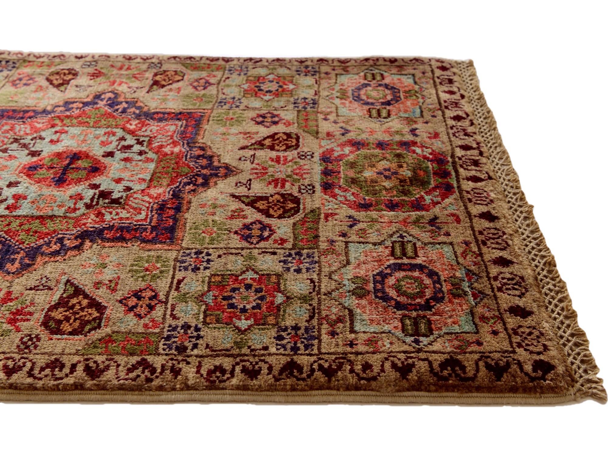 2' 1 x 2' 11 Hand Knotted Mamluk Ziegler Rug