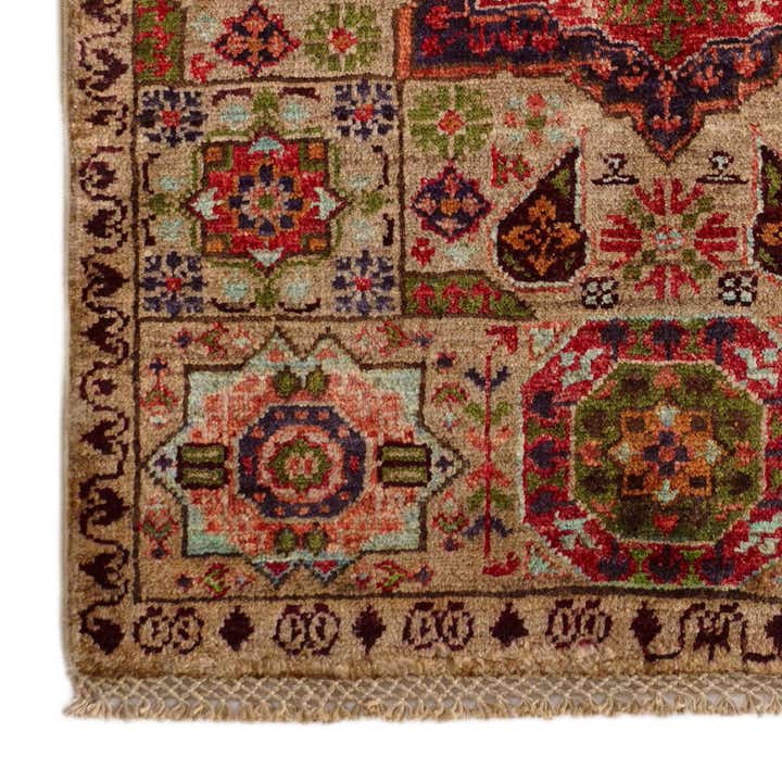 2' 1 x 2' 11 Hand Knotted Mamluk Ziegler Rug