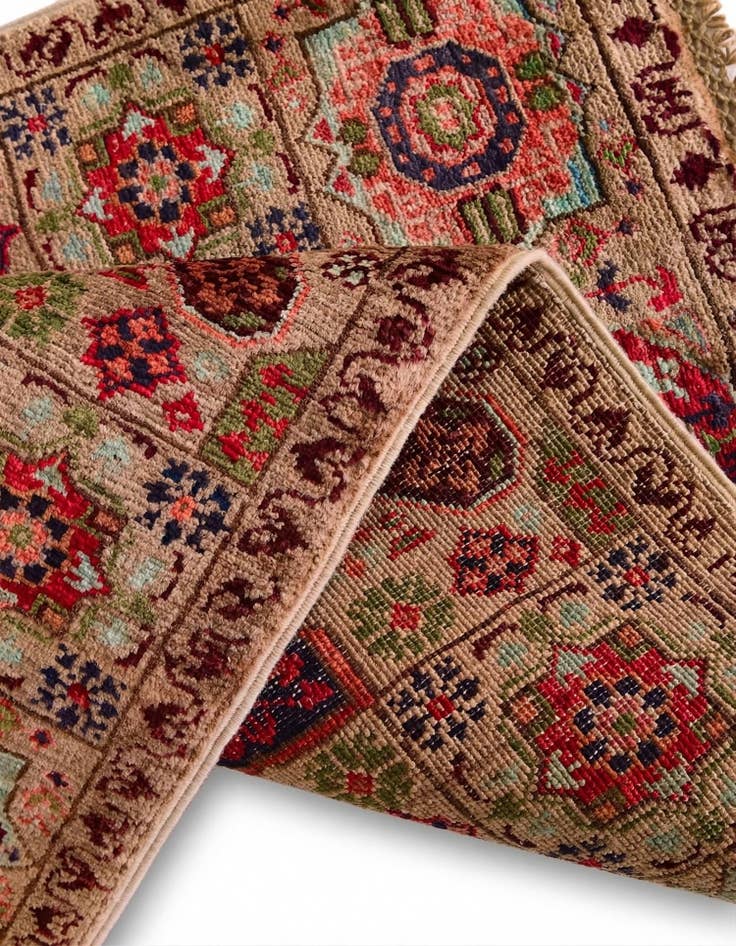 Detail image of 2' 1 x 2' 11 Hand Knotted Mamluk Ziegler Rug