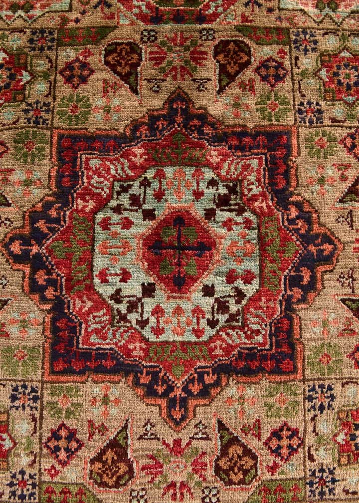 2' 1 x 2' 11 Hand Knotted Mamluk Ziegler Rug