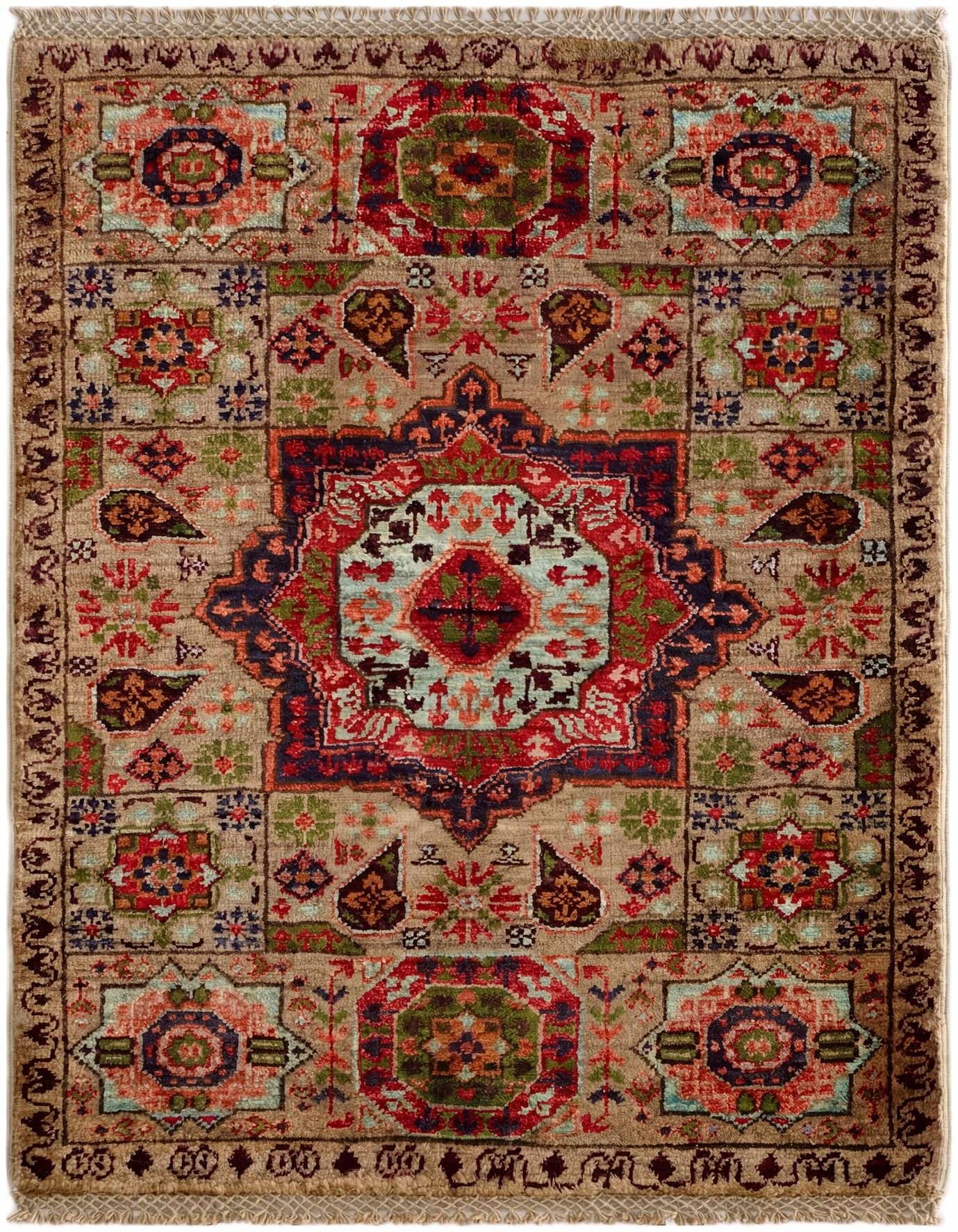 2' 1 x 2' 11 Hand Knotted Mamluk Ziegler Rug