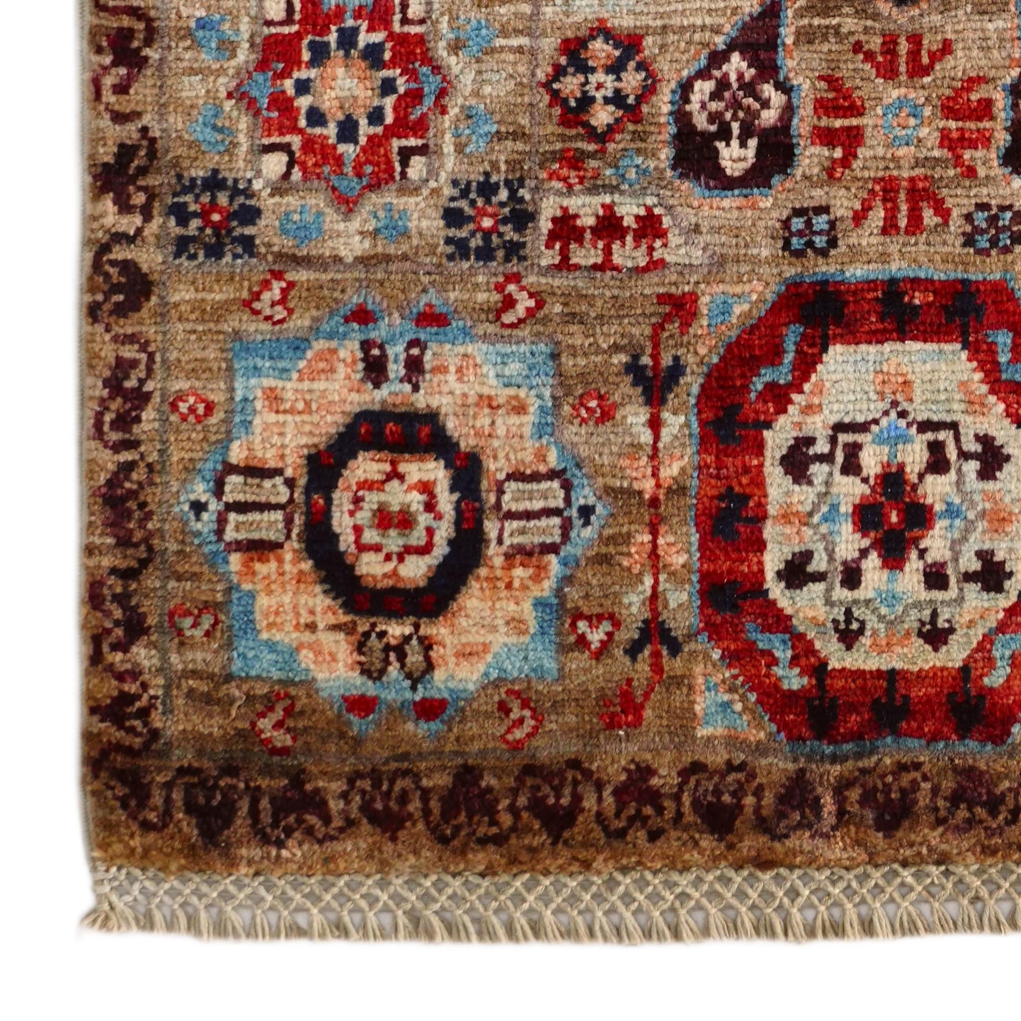1' 10 x 3' Hand Knotted Mamluk Ziegler Rug