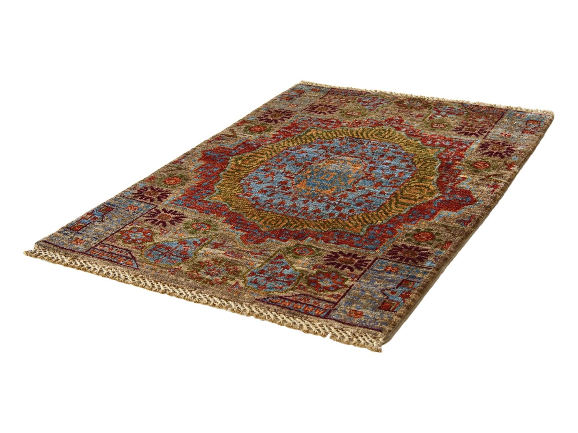 2' 1 x 3' 1 Hand Knotted Mamluk Ziegler Rug